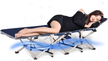 Giường gấp gọn Việt Nhật - mang lại giấc ngủ thoải mái nơi công sở.