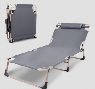 Giường Gấp Vải Bạt V10