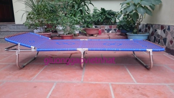 GIƯỜNG GẤP INOX V7