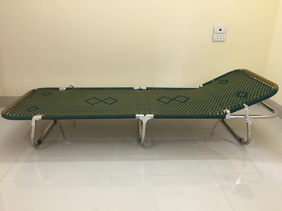 GIƯỜNG GẤP INOX V7