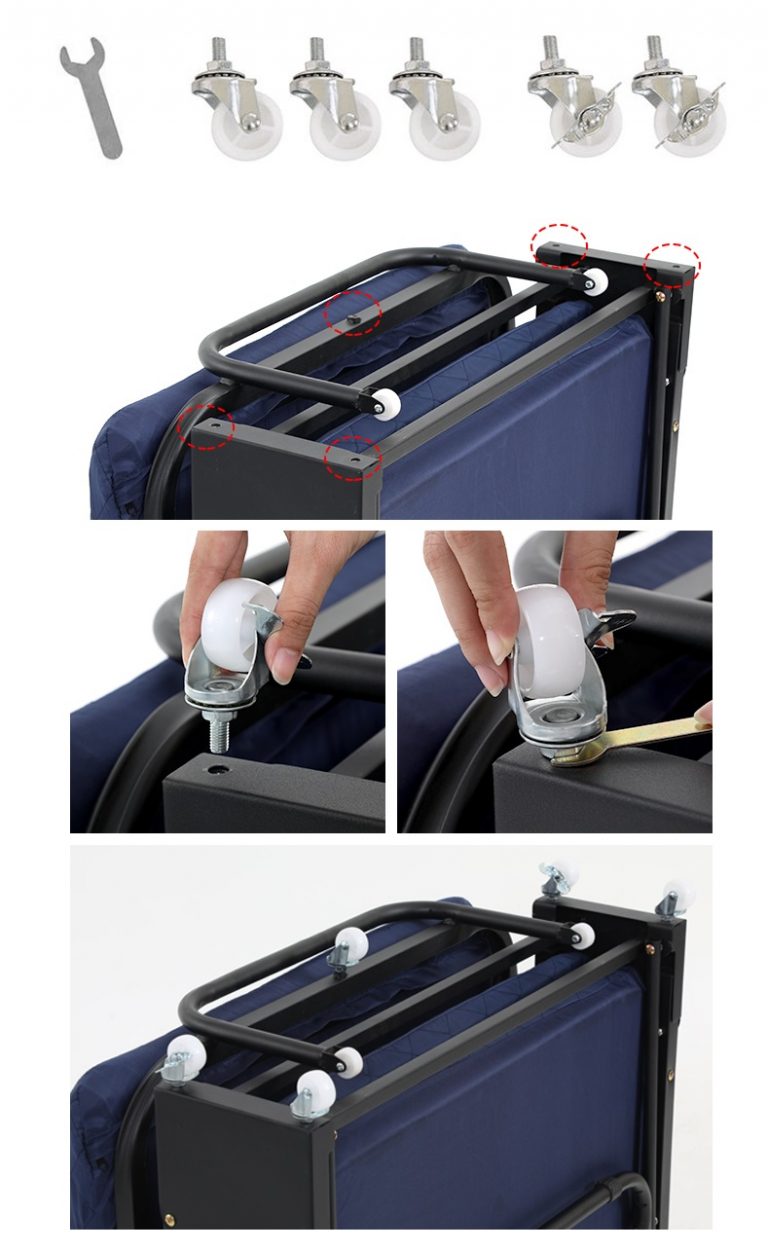 Giường gấp 3 khúc di động GB110 Giường gấp 3 khúc di động GB110